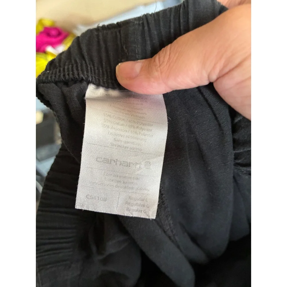 Carhartt Force Black Ripstop Cargo Work Pants Mens XL Regular C04100